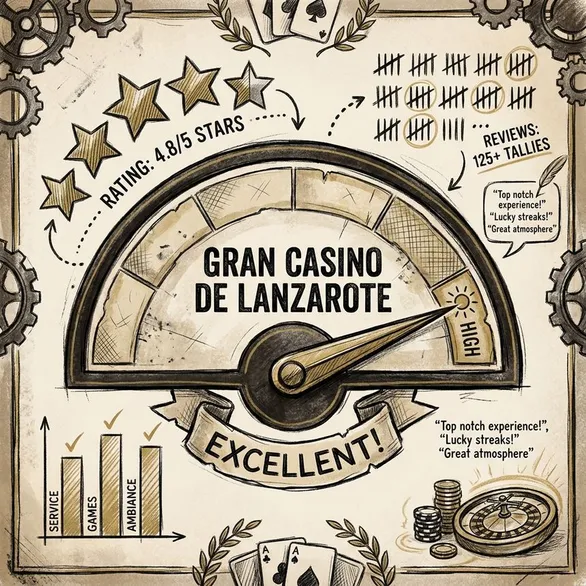 Reseña y puntuación del casino (Gran Casino de Lanzarote)